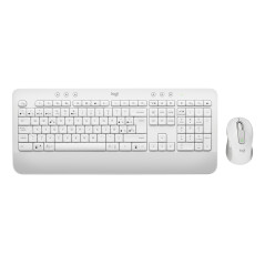 Logitech Signature MK650 Combo For Business tastiera Mouse incluso Ufficio RF senza fili + Bluetooth QWERTY Spagnolo Bianco