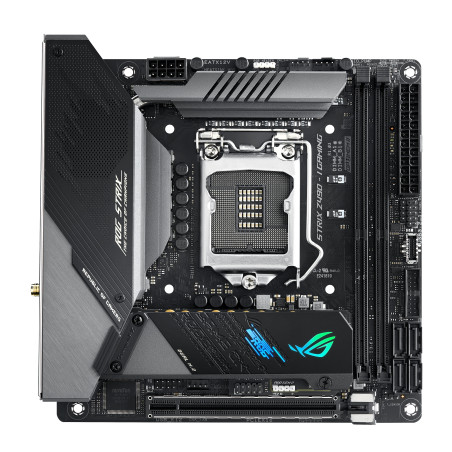 ASUS ROG STRIX Z490-I GAMING Intel Z490 LGA 1200 (Socket H5) mini ITX