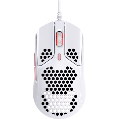 HyperX Pulsefire Haste – Gaming mouse (bianco-rosa)