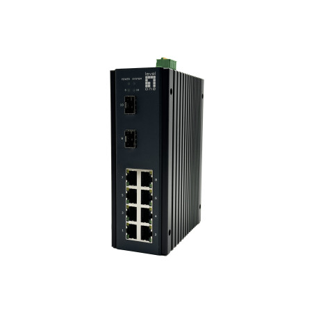 LevelOne IGU-1071 switch di rete Gestito L2+ Gigabit Ethernet (10 100 1000) Nero