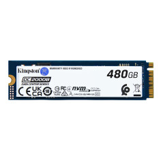 Kingston Technology 480G DC2000B PCIe 4.0 M.2 2280 Enterprise SSD