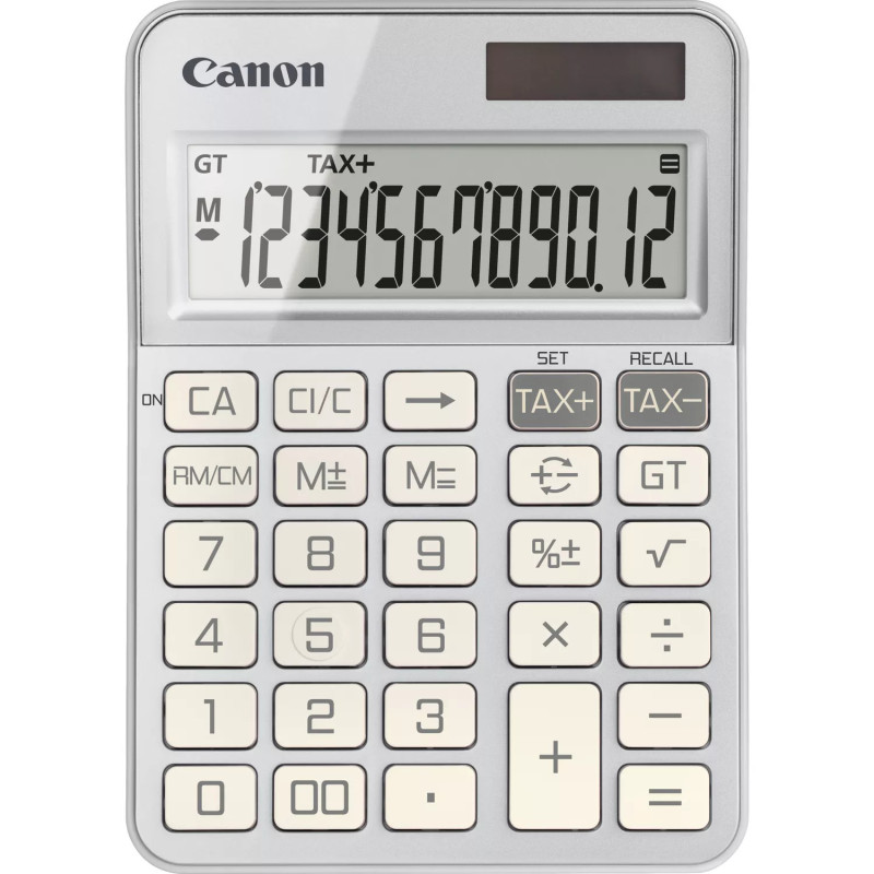 Canon KS-125KB calcolatrice Desktop Calcolatrice di base Argento