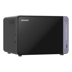 QNAP TS-632X-4G server NAS e di archiviazione Tower Alpine Alpine AL-524 4 GB DDR4 QNAP QTS Nero