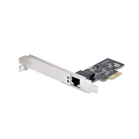 StarTech.com Scheda di Rete PCIe a 1 porta 2,5 Gbps NBASE-T, Intel I225-V, NIC Ethernet MultiGigabit per computer, scheda LAN