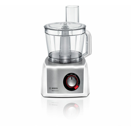 Bosch MC812S814 Food processor MultiTalent 8 1250 W Bianco, Inox spazzolato