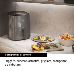 Haier HAF5P 011 Singolo 5 L Indipendente 1500 W Friggitrice ad aria calda Nero