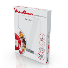 Moulinex BN5000 Bianco Rettangolo Bilancia da cucina elettronica