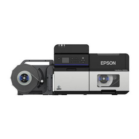 Epson ColorWorks C8000e (BK) stampante per etichette (CD) Ad inchiostro A colori 600 x 1200 DPI 300 mm/s Con cavo e senza cavo