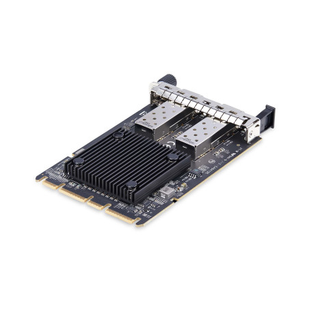 StarTech.com Scheda di rete server OCP 3.0 SFP+ a 10 Gbps a 2 porte con Intel X710, compatibile SFF 4C+, NIC OCP a due porte,