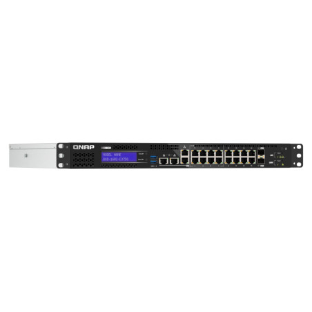 QNAP QGD-1602-C3758-16G switch di rete Gestito L2 2.5G Ethernet (100/1000/2500) Nero, Grigio