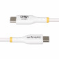 StarTech.com Cavo di ricarica USB-C Bianco da 1m, cavo USB C certificato USB-IF, 240W PD EPR, cavo di ricarica USB 2.0 Tipo-C