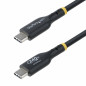 StarTech.com Cavo di Ricarica USB-C da 3m, cavo USB-C certificato USB-IF, 240W PD EPR, cavo trasferimento dati USB 2.0 Tipo-C