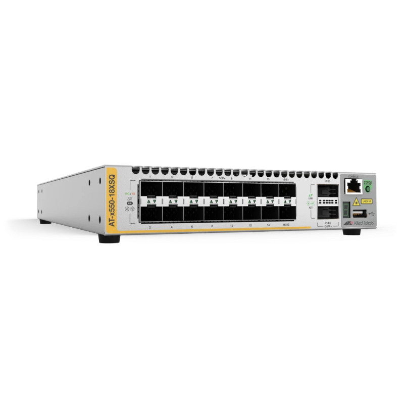 Allied Telesis AT-X550-18XSQ-B51 switch di rete Gestito L3 10G Ethernet (100/1000/10000) Grigio