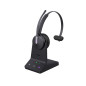 Yealink WH64 Mono Teams Auricolare Wireless A Padiglione Ufficio USB tipo-C Bluetooth Nero