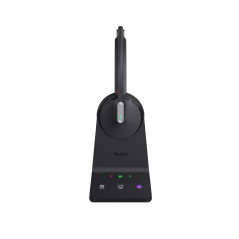 Yealink WH64 Mono Teams Auricolare Wireless A Padiglione Ufficio USB tipo-C Bluetooth Nero