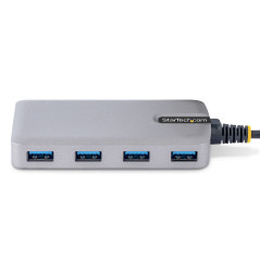 StarTech.com Hub USB a 4 porte - Hub USB 3.0 5Gbps alimentato via bus - Hub splitter da USB-A a 4x USB-A portatile per