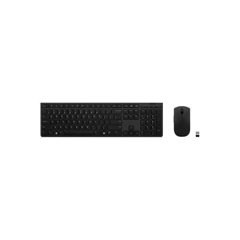 Lenovo 4X31K03967 tastiera Mouse incluso Ufficio RF senza fili + Bluetooth QWERTY Inglese UK Grigio