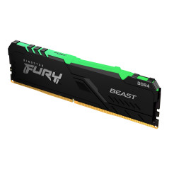 Kingston Technology FURY Beast RGB memoria 32 GB 1 x 32 GB DDR4 3600 MHz