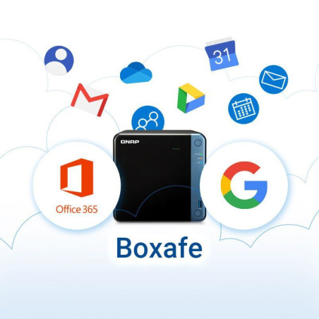 QNAP Boxafe M365 1 licenza e Backup Recupero 1 anno i