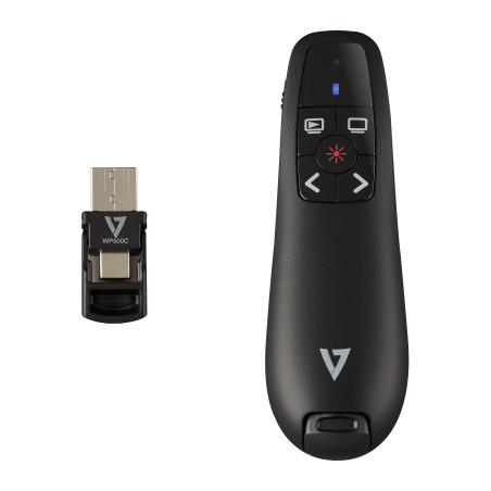 V7 Presentatore Wireless WP500C Doppio USB-C + USB-A - 2,40 GHz RF