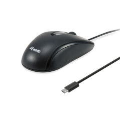 Equip 245116 mouse Ufficio Ambidestro USB tipo-C Ottico 1200 DPI