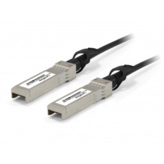 LevelOne DAC-0105 cavo InfiniBand e in fibra ottica 5 m SFP+ Nero, Acciaio inox