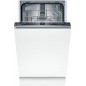 Bosch Serie 2 SPV2HKX42E Lavastoviglie da incasso a scomparsa totale 45 cm Classe E