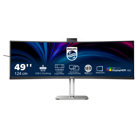 Philips 49B2U6900CH/00 Monitor PC 124 cm (48.8") 5120 x 1440 Pixel Dual QHD LCD Nero