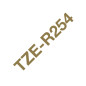 Brother TZE-R254 nastro per stampante Oro