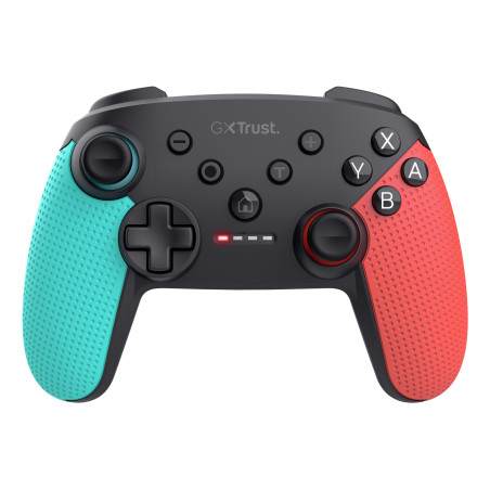 Trust GXT 1246B Muta Nero, Blu, Rosso Bluetooth Gamepad Nintendo Switch, Nintendo Switch Lite