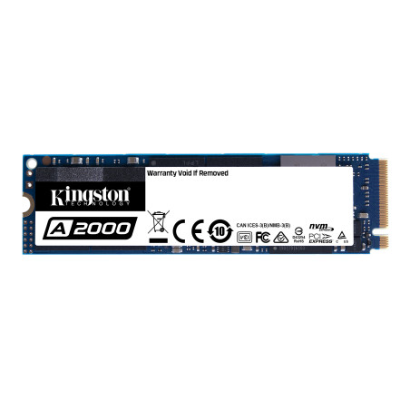 Kingston Technology A2000 250 GB M.2 PCI Express 3.0 NVMe 3D NAND