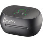 POLY Custodia di ricarica touchscreen nera Voyager Free 60+ UC per adattatore USB-C BT700