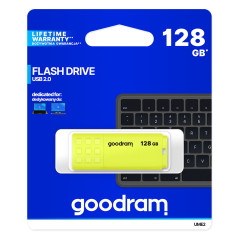 Goodram UME2 unità flash USB 128 GB USB tipo A 2.0 Giallo