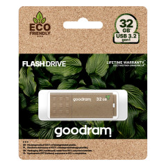 Goodram UME3 Eco Friendly unità flash USB 32 GB USB tipo A 3.2 Gen 1 (3.1 Gen 1) Marrone