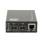 LevelOne GVT-2011 convertitore multimediale di rete 1000 Mbit/s Grigio