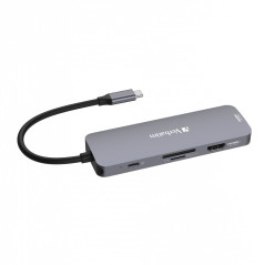 Verbatim CMH-08 USB tipo-C 5000 Mbit s Argento