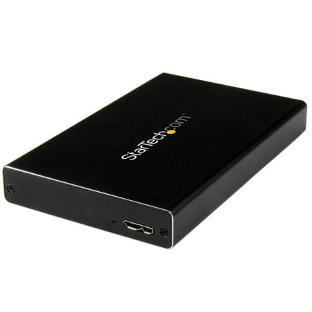 StarTech.com Box Esterno Universale per disco rigido SATA III da 2,5" USB 3.0 - Case SSD/HDD portabile SATA 6 Gbps - supporto