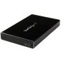 StarTech.com Box Esterno Universale per disco rigido SATA III da 2,5" USB 3.0 - Case SSD/HDD portabile SATA 6 Gbps - supporto