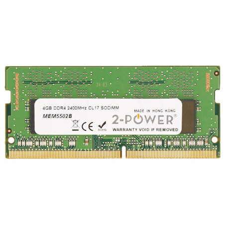 2-Power MEM5502B memoria 4 GB 1 x 4 GB DDR4 2400 MHz