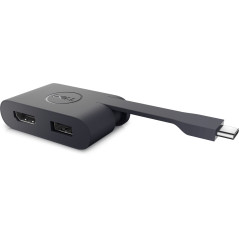 DELL DA20 USB tipo-C HDMI + USB Nero