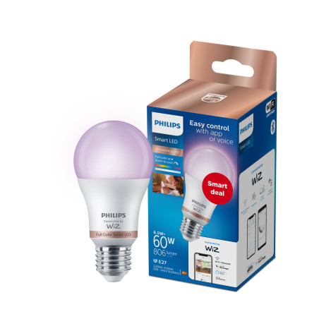 Philips Hue Lampadina 8,5 W (Eq.60 W) A60 E27