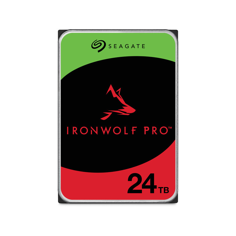 Seagate IronWolf Pro ST24000NT002 disco rigido interno 24 TB 7200 Giri/min 512 MB 3.5" Serial ATA III