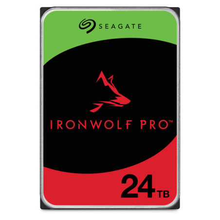 Seagate IronWolf Pro ST24000NT002 disco rigido interno 24 TB 7200 Giri min 512 MB 3.5" Serial ATA III