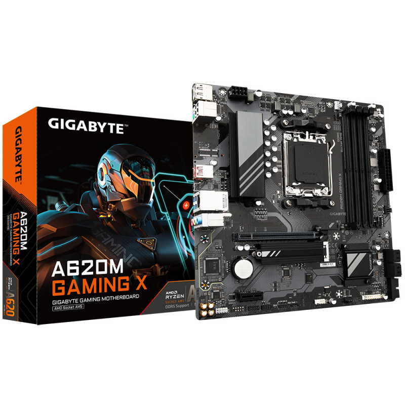 GIGABYTE A620M GAMING X scheda madre AMD A620 Socket AM5 micro ATX