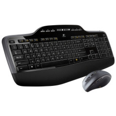 Logitech MK710 Performance tastiera Mouse incluso RF Wireless AZERTY Francese Nero