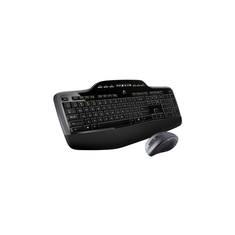 Logitech MK710 Performance tastiera Mouse incluso RF Wireless AZERTY Francese Nero