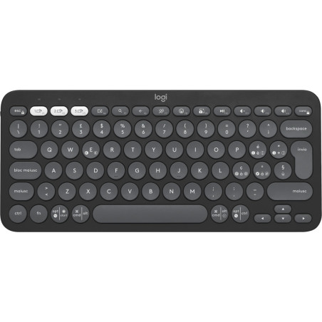 Logitech Pebble Keys 2 K380s tastiera Universale RF senza fili + Bluetooth QWERTY Italiano Grafite