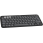 Logitech Pebble Keys 2 K380s tastiera Universale RF senza fili + Bluetooth QWERTY Italiano Grafite