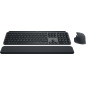 Logitech MX Keys S Combo tastiera Mouse incluso Ufficio RF senza fili + Bluetooth Portoghese Grafite