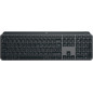 Logitech MX Keys S tastiera Universale RF senza fili + Bluetooth QWERTY Ucraino Grafite